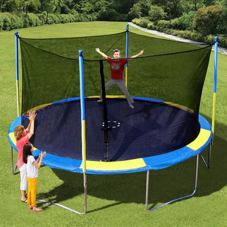 trampoline slide combo